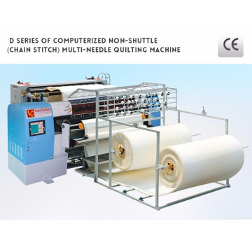 Computerized Industrial Multi Needle Chain Stitch Mattress Making Machine